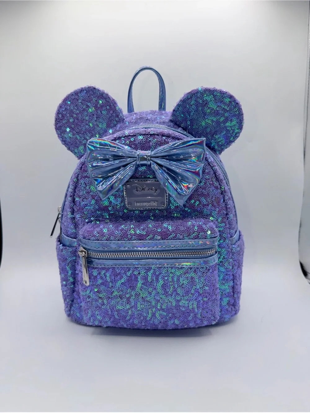 Loungefly Purple Sequin Minnie Ear